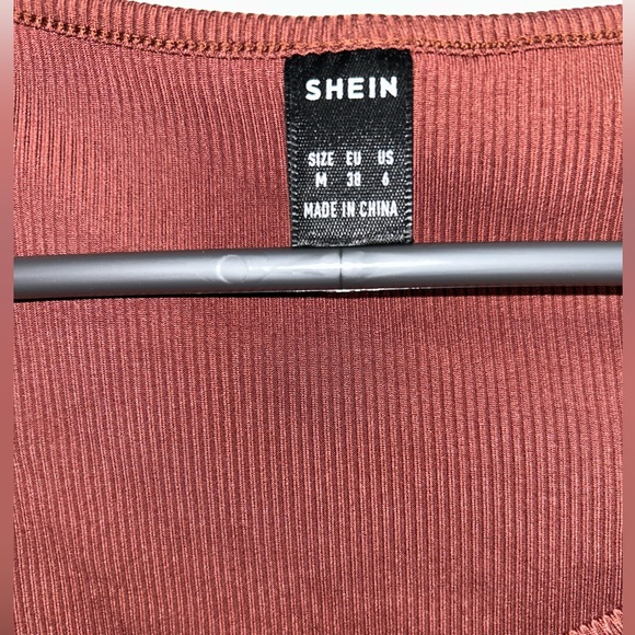 SHEIN Scoop Neck Long Sleeve Tee - Picture 6 of 6